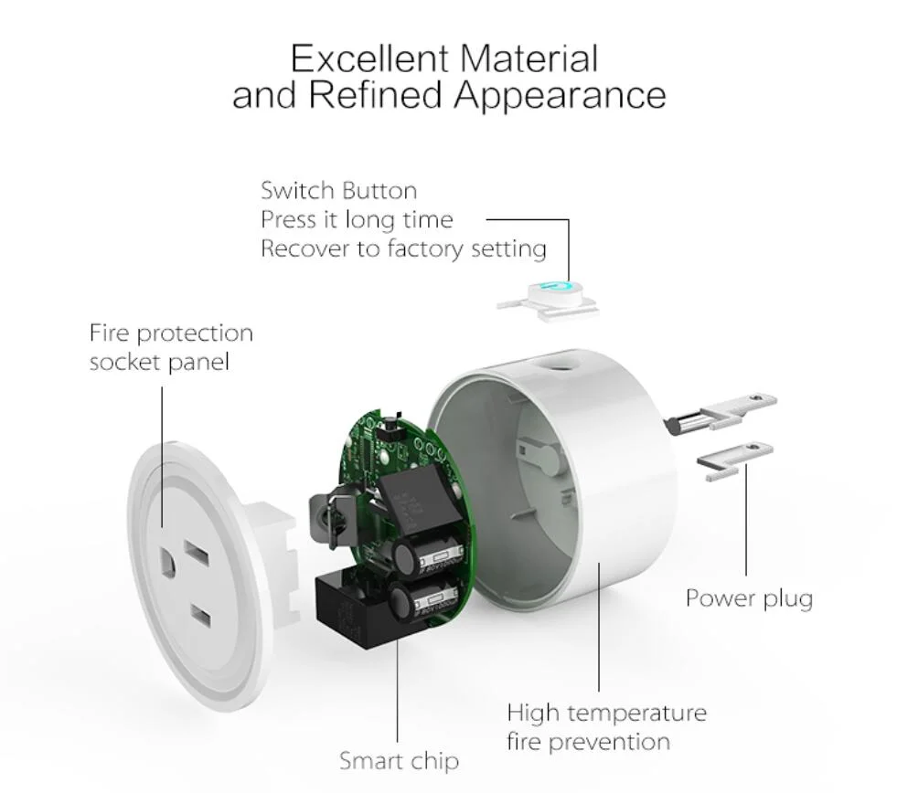 Smart Home Automation WiFi Socket Plug