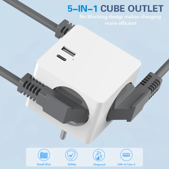 Adaptateur USB Leishen Sp-170A EU Plug 20W Pd Type C Smart Power Cube