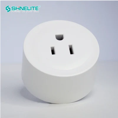 Us Standard Tuya Mini Télécommande WiFi Socket Timing Smart Plug